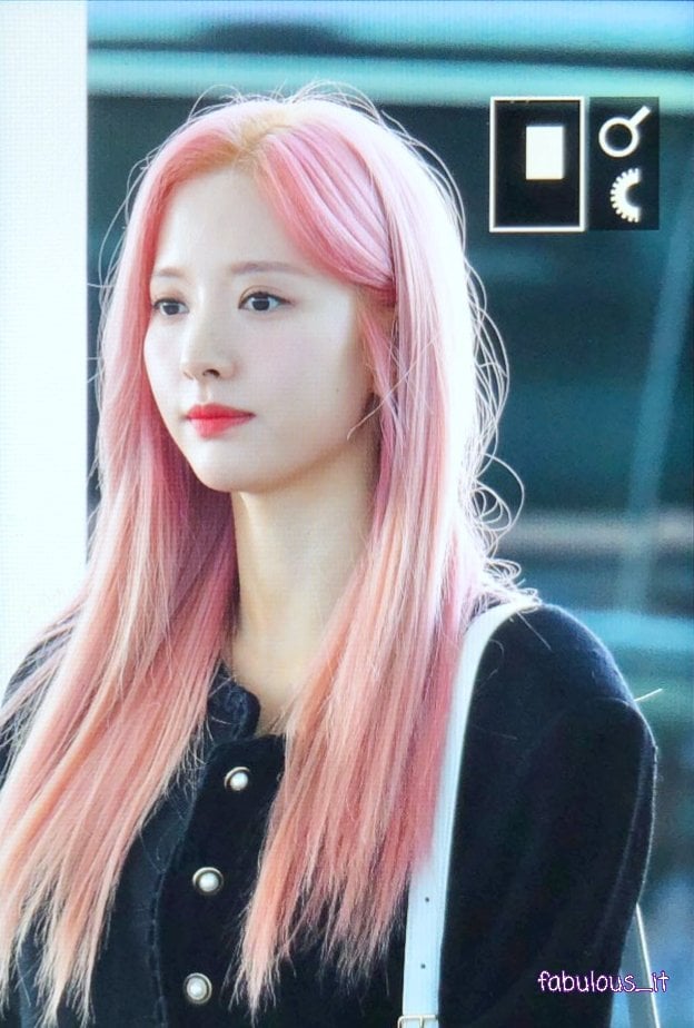 컴백을 앞두고 핑크머리로 변신한 오늘자 우주소녀 보나.jpg | 인스티즈