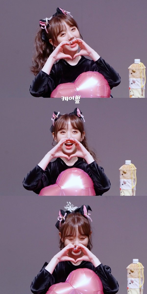 러블리즈 케이 포니테일.gif | 인스티즈