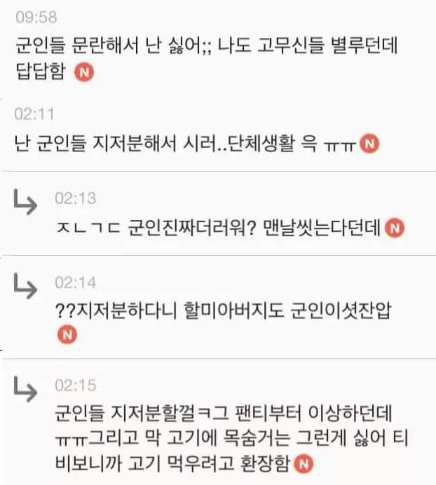 군인에 대한 일부 여자들의 인식 | 인스티즈