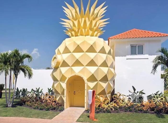 스폰지밥 '파인애플 집' 테마로 만든 리조트.jpg | 인스티즈