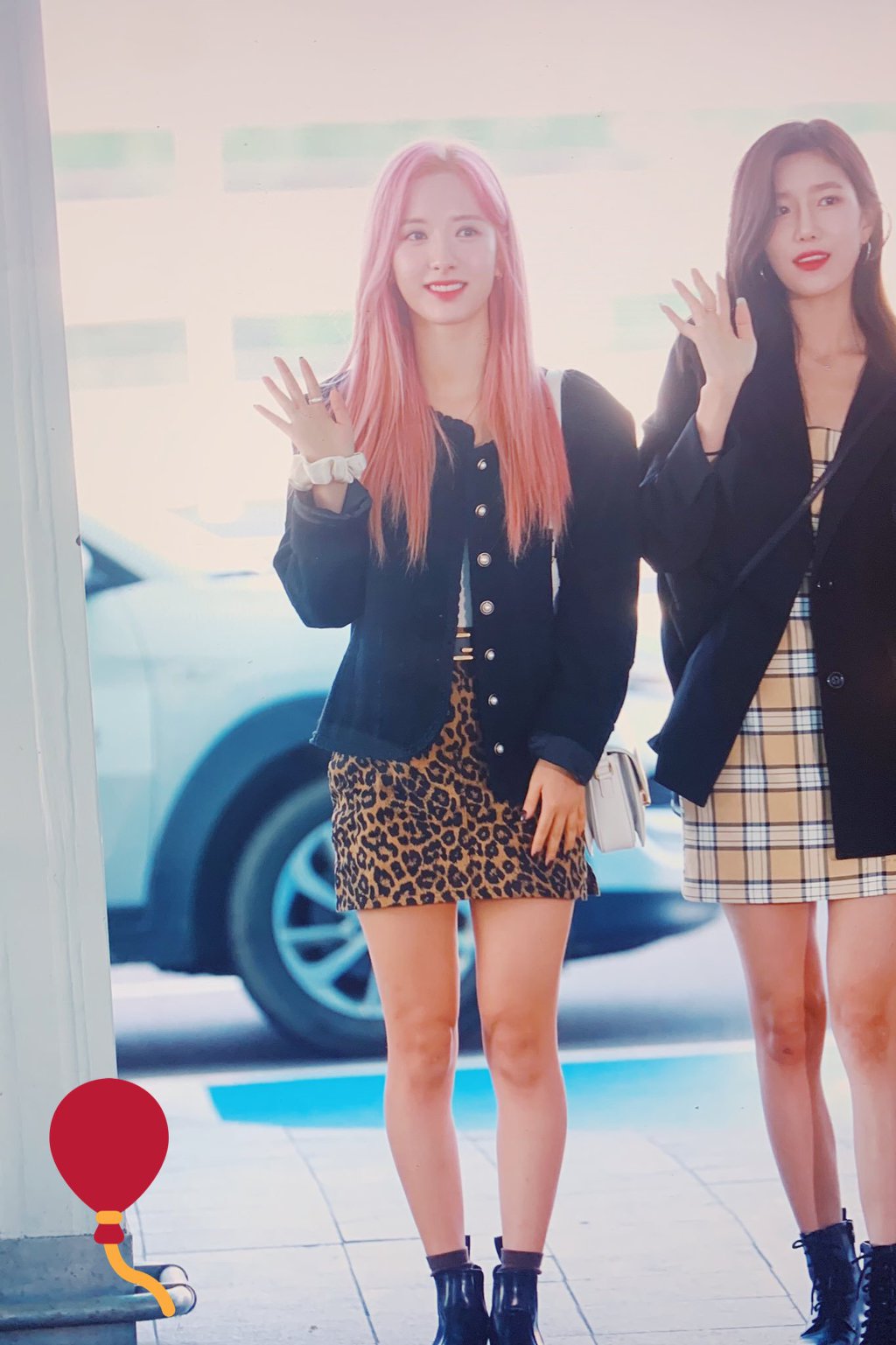 컴백을 앞두고 핑크머리로 변신한 오늘자 우주소녀 보나.jpg | 인스티즈