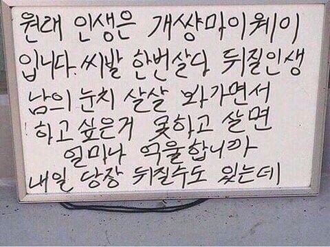 비 내리는데 우산이 없어서 비맞는김에 타투 스티커 했음 | 인스티즈