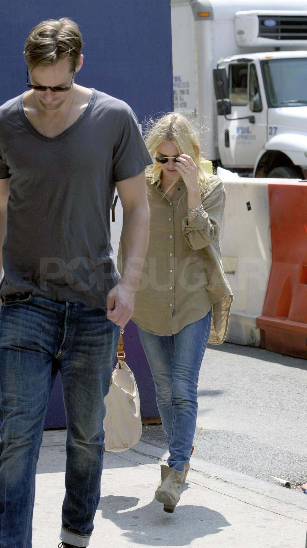 [알렉산더스카스가드외] 마르고 여리한 여성이 취향인듯한 케이트 보스워스와 사귀었던 시절 | 인스티즈