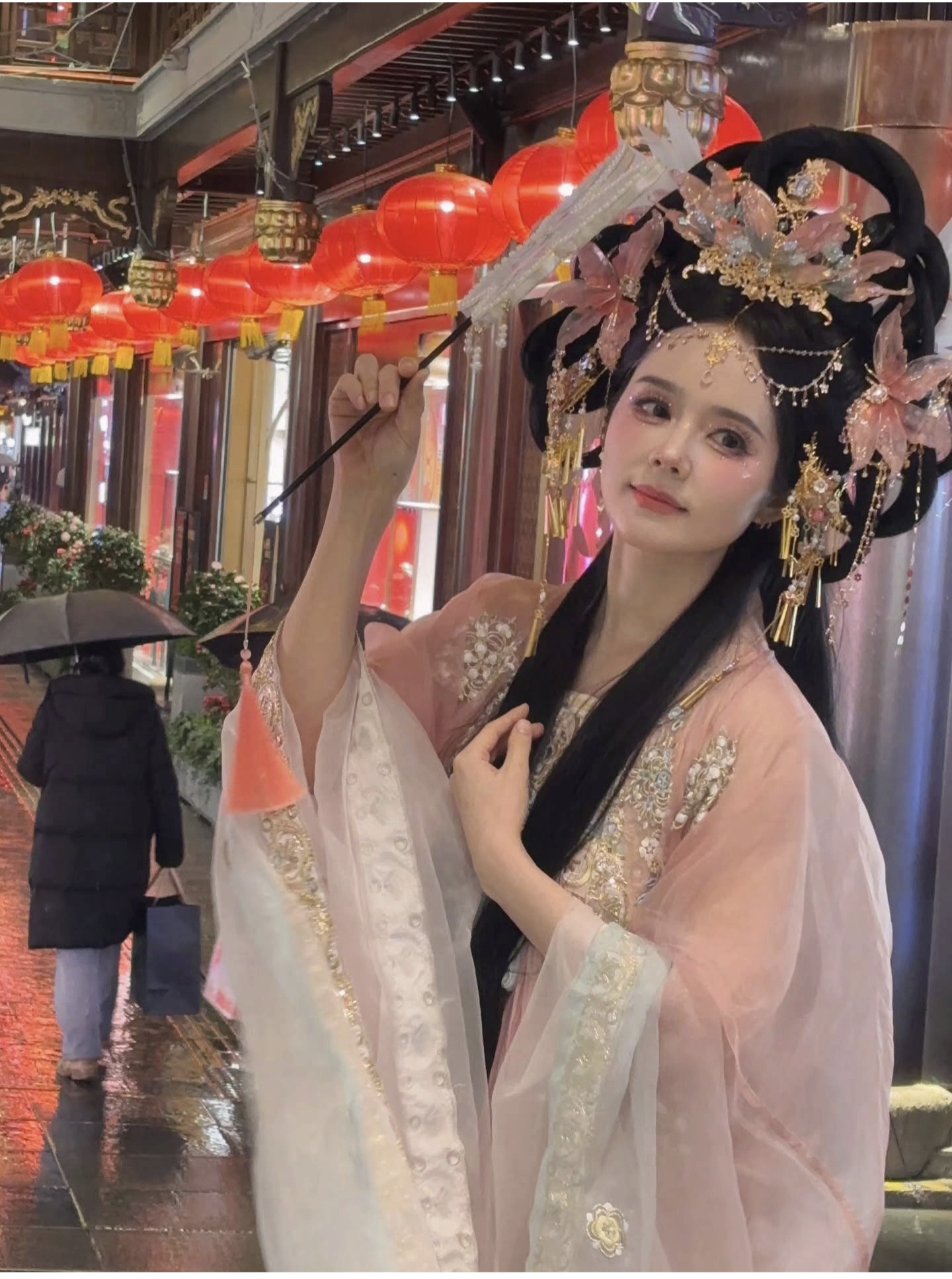 왕홍 메이크업에 도전한 한가인 | 인스티즈