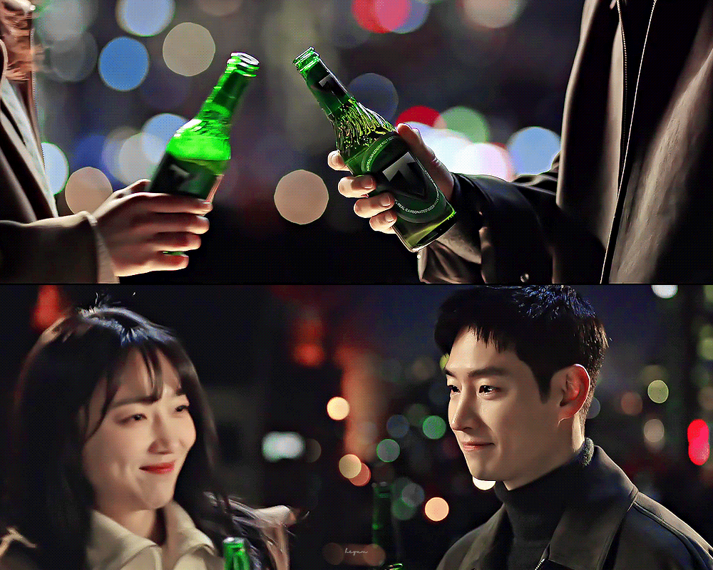 '이 정도의 러브라인이 장르물에서는 딱이다' 정석을 보여주는 모범택시 도기고은.jpgif | 인스티즈