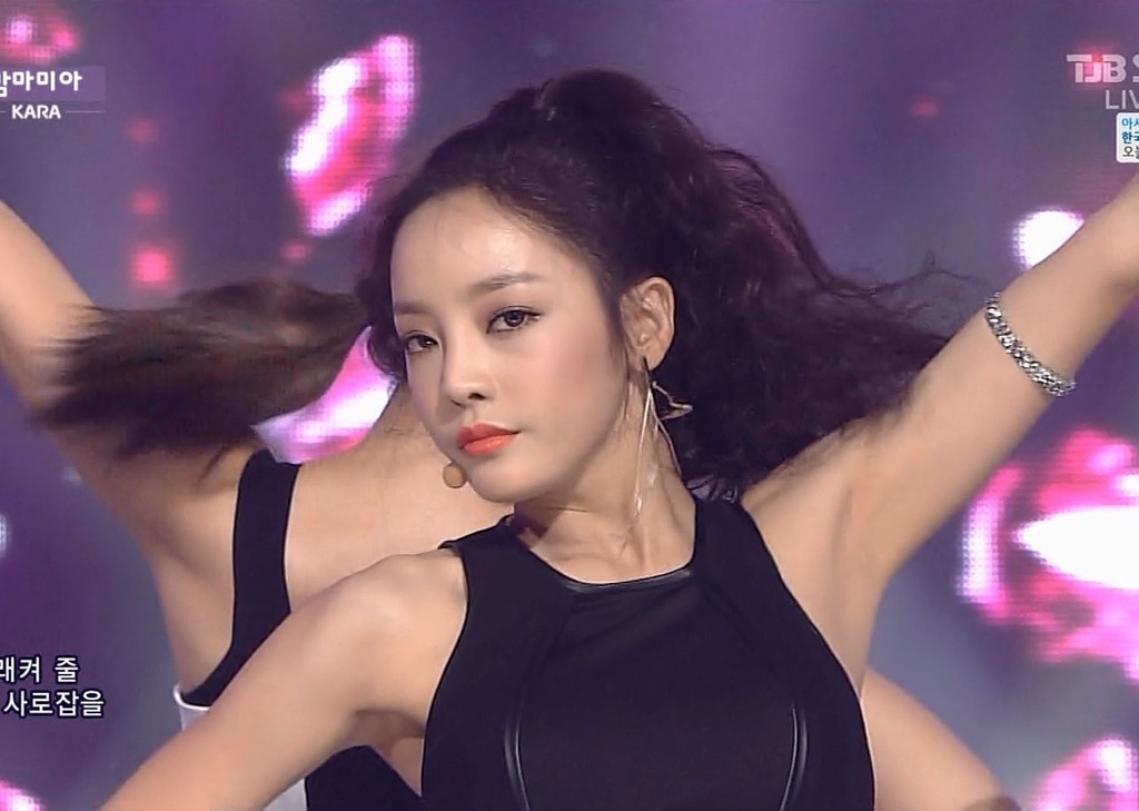 구하라 겨드랑이 움짤.JPGIF (feat.하드털이) | 인스티즈