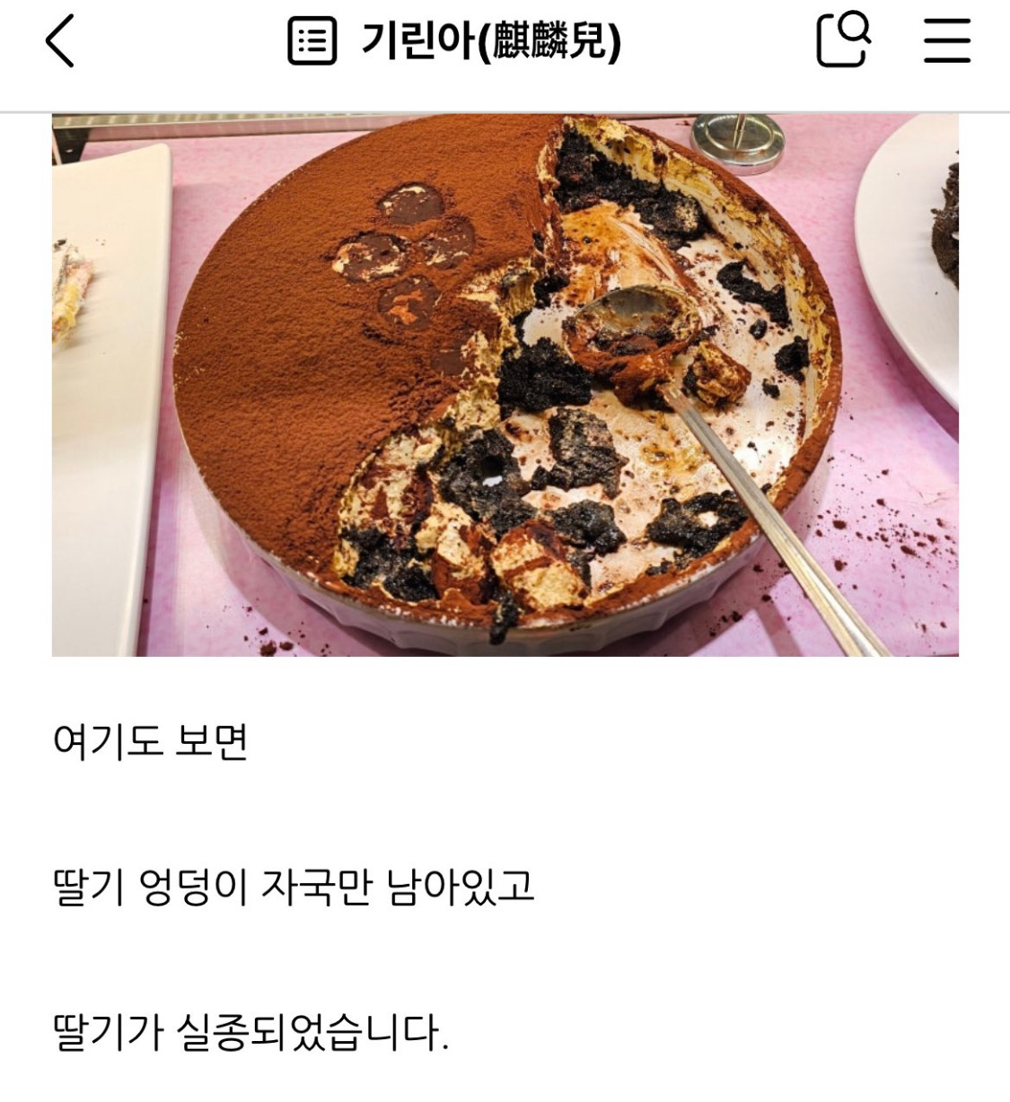 애슐리 퀸스 딸기축제 후기 정말 웃기다 | 인스티즈