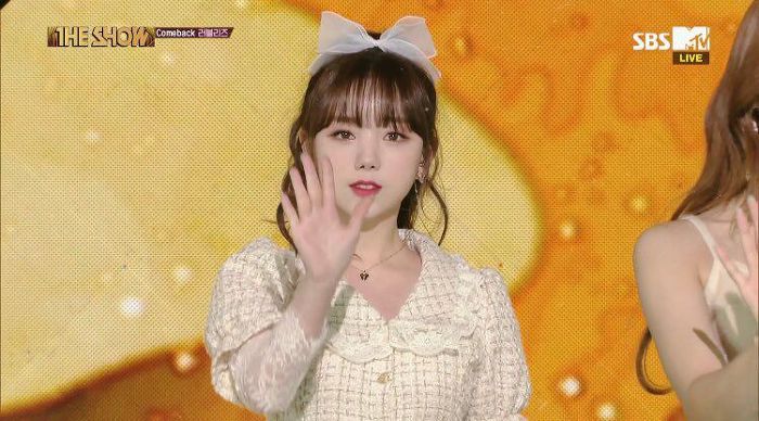 러블리즈 케이 포니테일.gif | 인스티즈