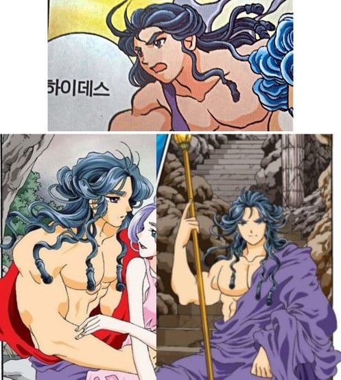 어린시절 얼빠생성 만화책 '그리스로마신화'의 짱잘 남캐들.jpg | 인스티즈
