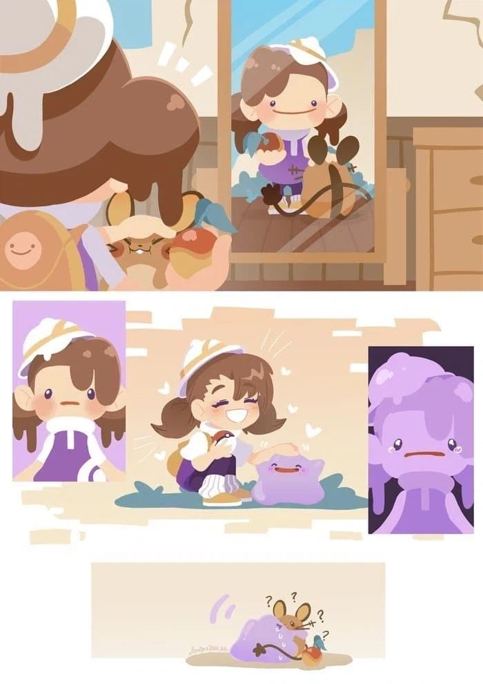 포코피아) 주인이 생각난 메타몽 .jpg | 인스티즈