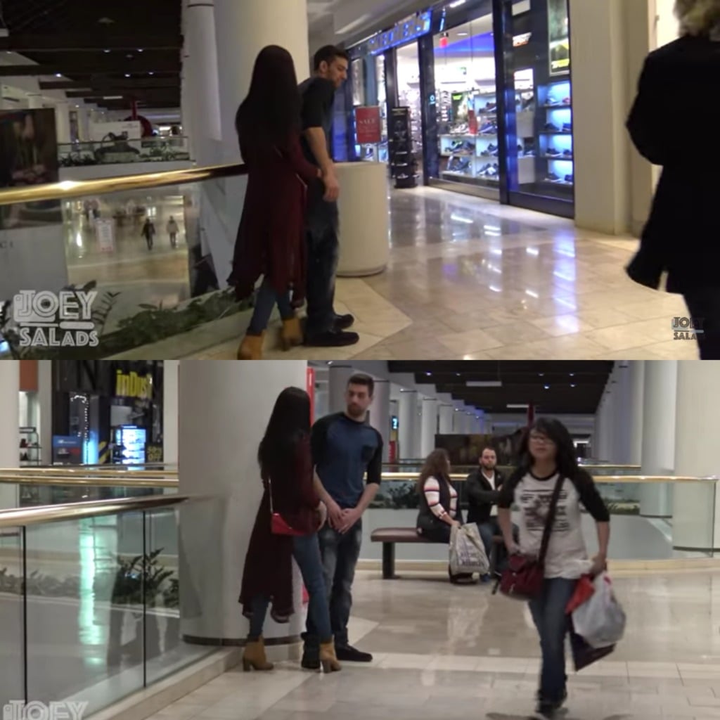 서양에서 남자여자 서로 때릴때/성희롱할때 주변 반응차이 | 인스티즈