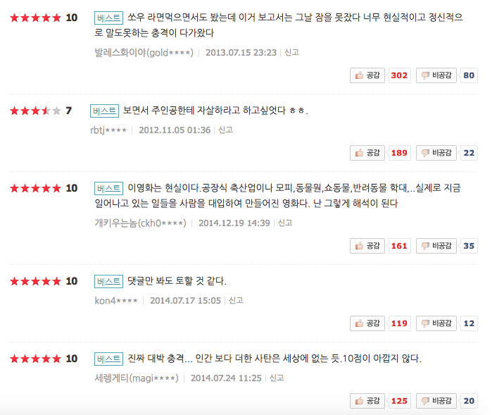 영화의 한 장르일 뿐 예술로 인정할 수 있다 vs 아니다 (사진 불쾌할 수 있음!!) | 인스티즈