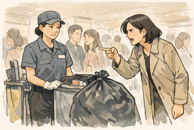 "쓰레기 가방에 닿았다"…백화점서 '세탁비 소동' | 인스티즈