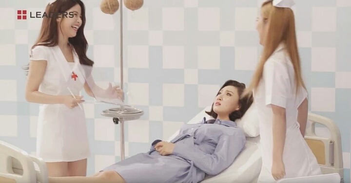 새 광고에서 간호사복 입은 마마무 | 인스티즈