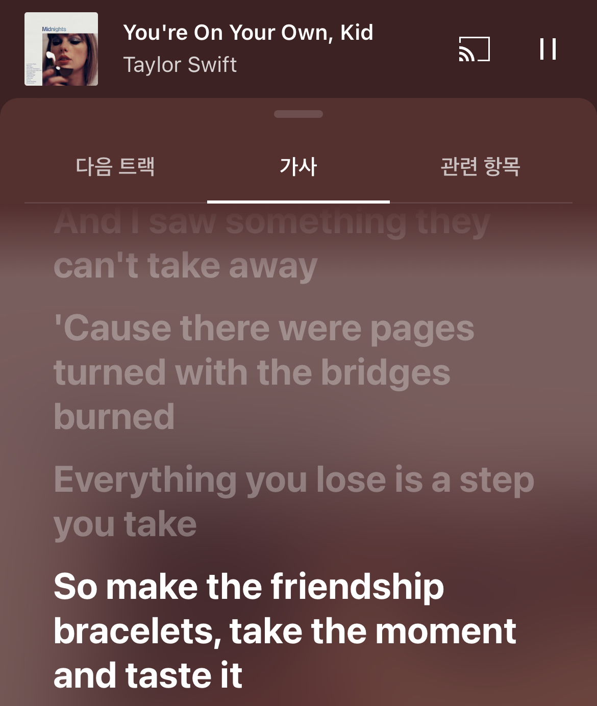 테일러 스위프트 콘서트에서 유행중인 아이템 | 인스티즈