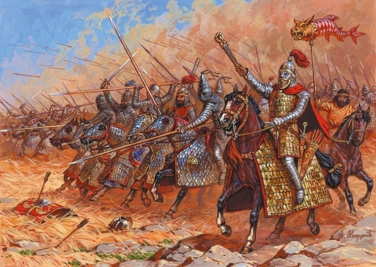 로마 전쟁사 : 로마 - 파르티아 전쟁편 (1) 카르하이 전투에서 대패한 로마군.JPG | 인스티즈