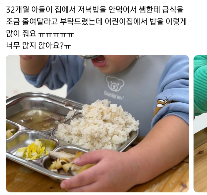32개월 아들이 집에서 밥을 안 먹어요 | 인스티즈