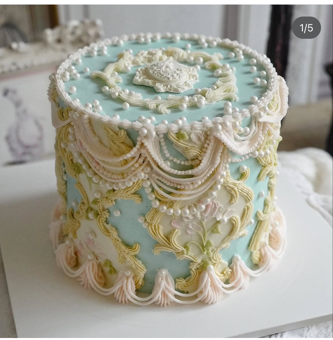로판에 나올 것 같이 생긴 화려한 케이크.jpg | 인스티즈
