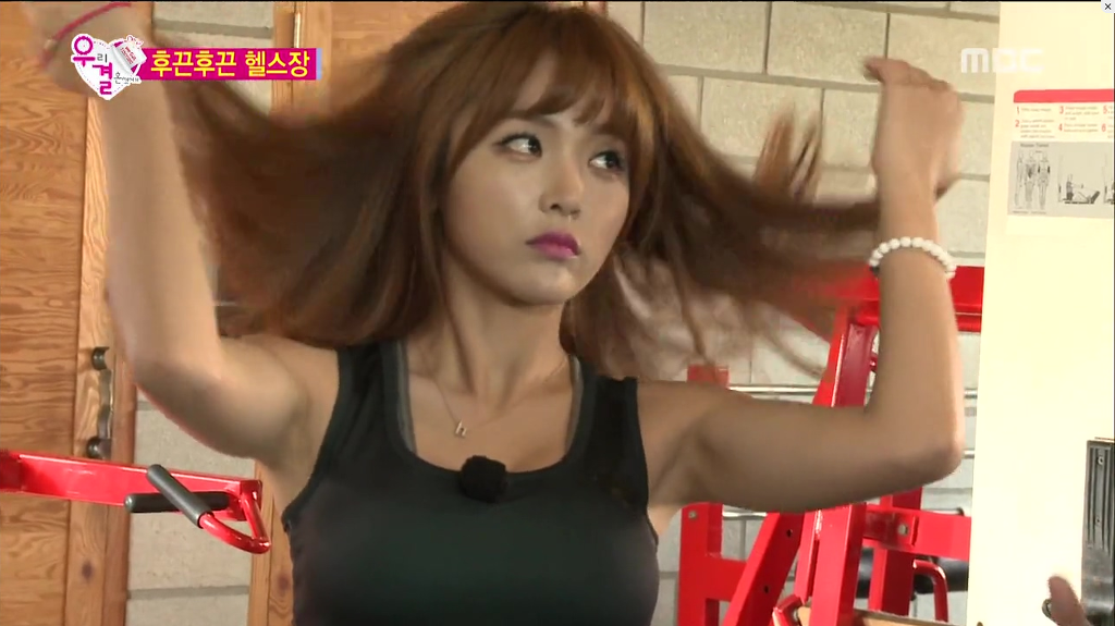 홍진영 겨드랑이.jpgif (feat.갓데리클라스) | 인스티즈