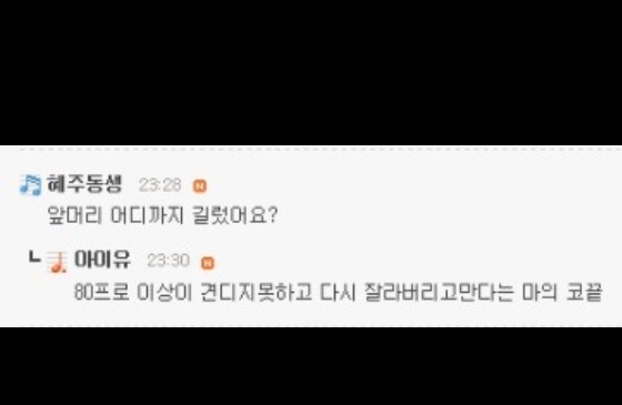 아이유 앞머리 논란 .jpg | 인스티즈