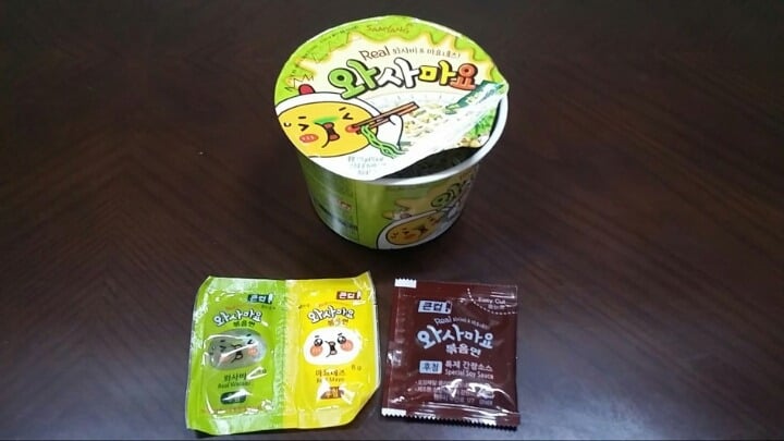 편의점 와사비 마요 컵라면 3종 리뷰 | 인스티즈