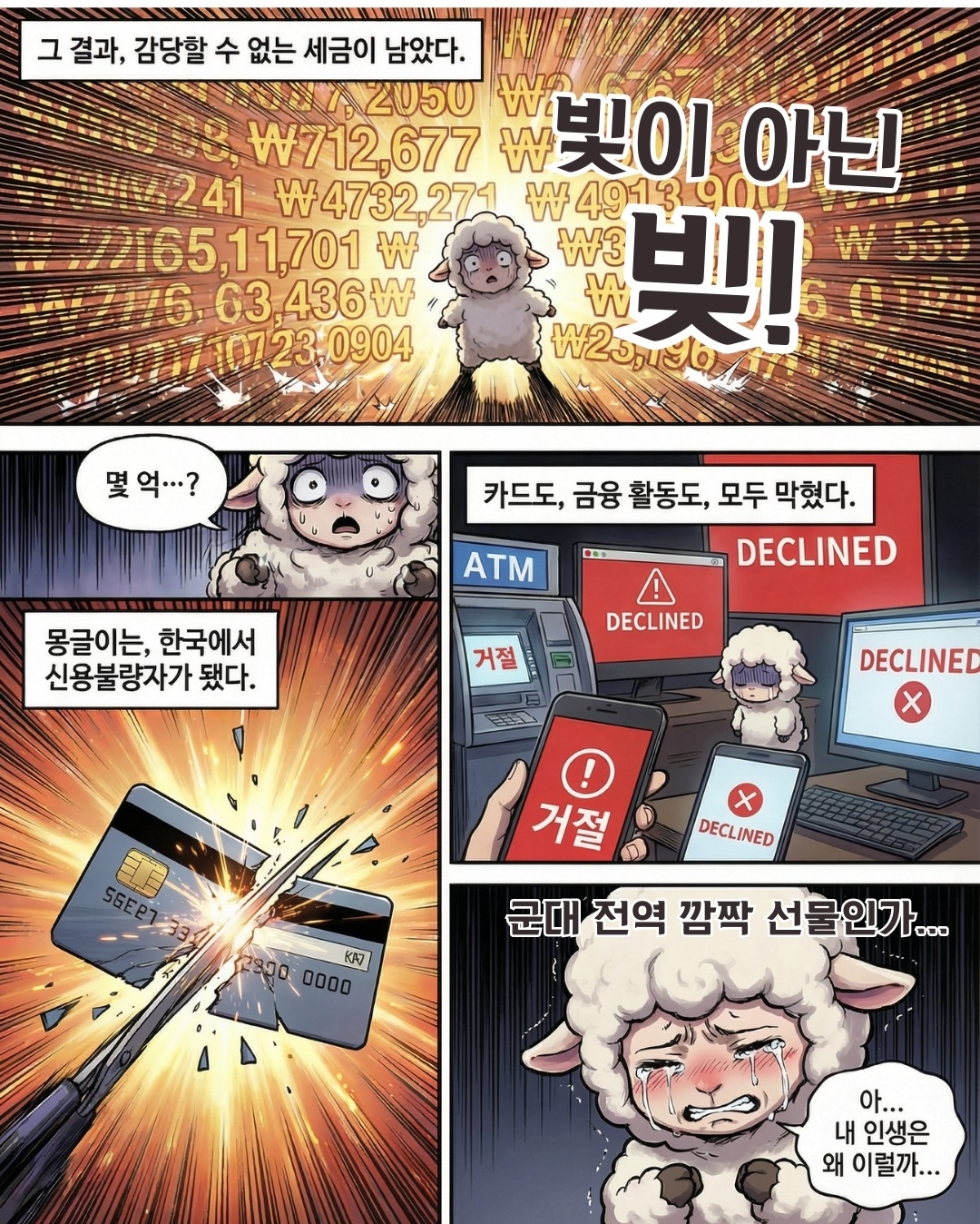 앱한테 속아서 재산 200억 주고 빚 7억을 획득한 몽글이 | 인스티즈