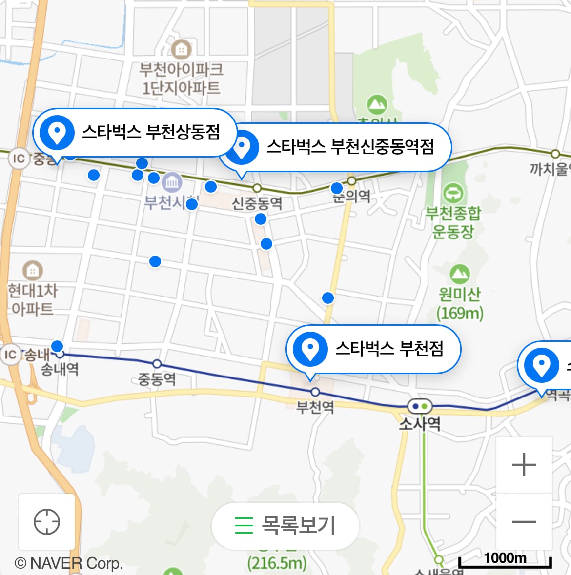 인구밀도 진짜 심각한 부천 | 인스티즈