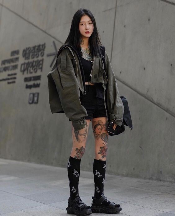 여자 스트릿 패션.jpg | 인스티즈