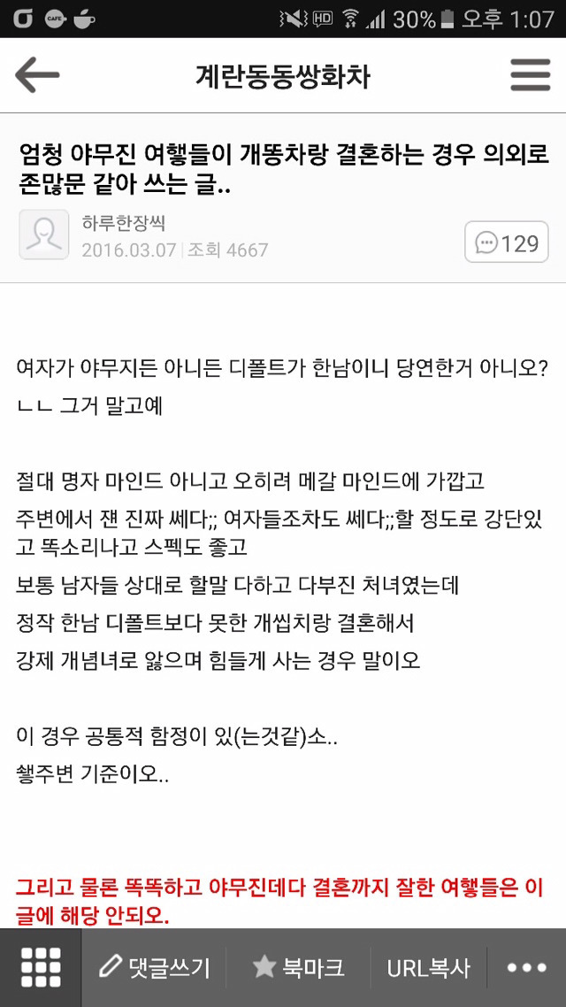 엄청 야무진 여자들이 개똥차랑 결혼하는 경우 의외로 존많문 같아 쓰는 글 | 인스티즈