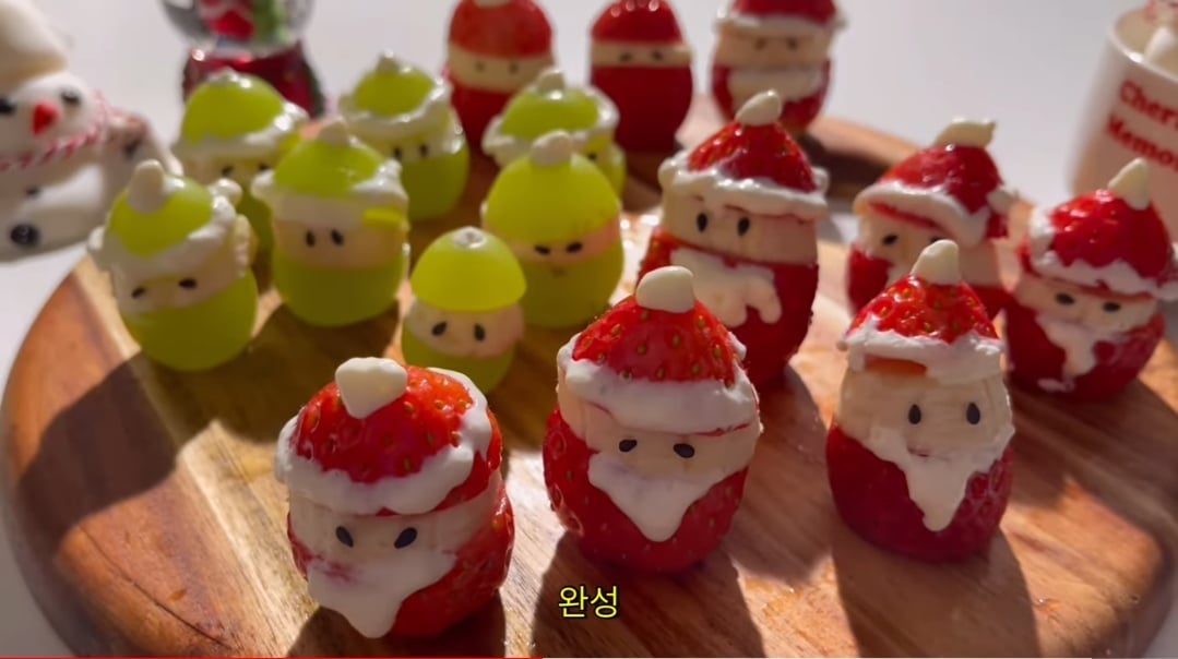 🍓 🍌 딸기 바나나로 만드는 간단한 크리스마스 디저트.jpg | 인스티즈