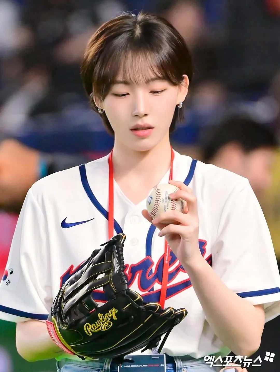 하지원 치어리더 인스타 WBC 도쿄돔 현장 사진 | 인스티즈