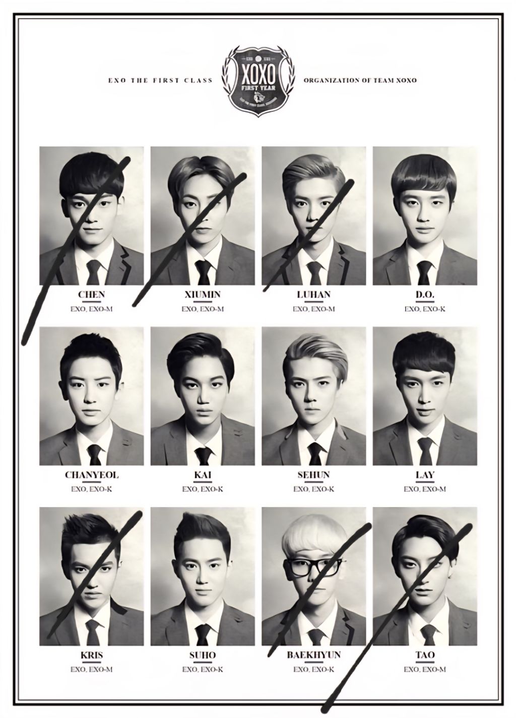 엑소 컴백 디오,레이 참여O / 첸,백현,시우민 참여X | 인스티즈