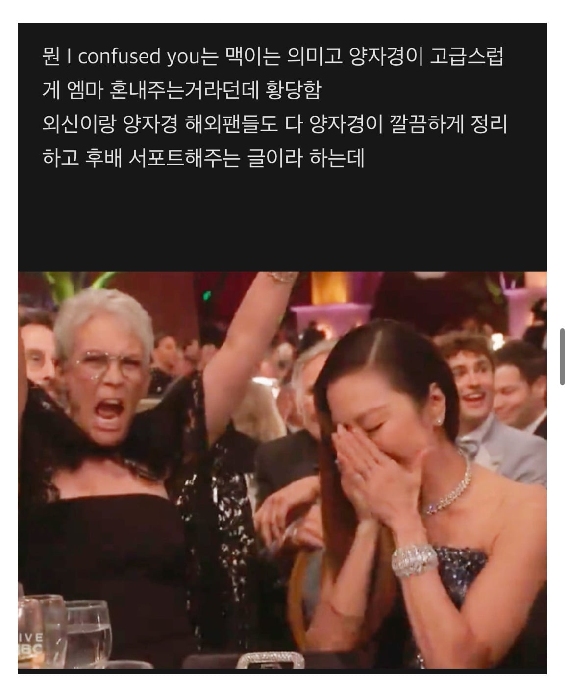 오스카 시상식 기념: 1년 전 엠마스톤-양자경 인종차별 이슈 정리글.jpg | 인스티즈