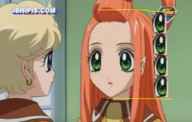 소녀만화 주인공들의 눈 크기에 관한 고찰 | 인스티즈