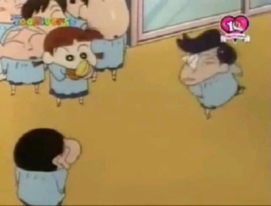 짱구는 못말려) 철수와 대결해요.gif | 인스티즈