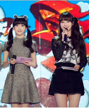 아이유와 설리 투샷 | 인스티즈