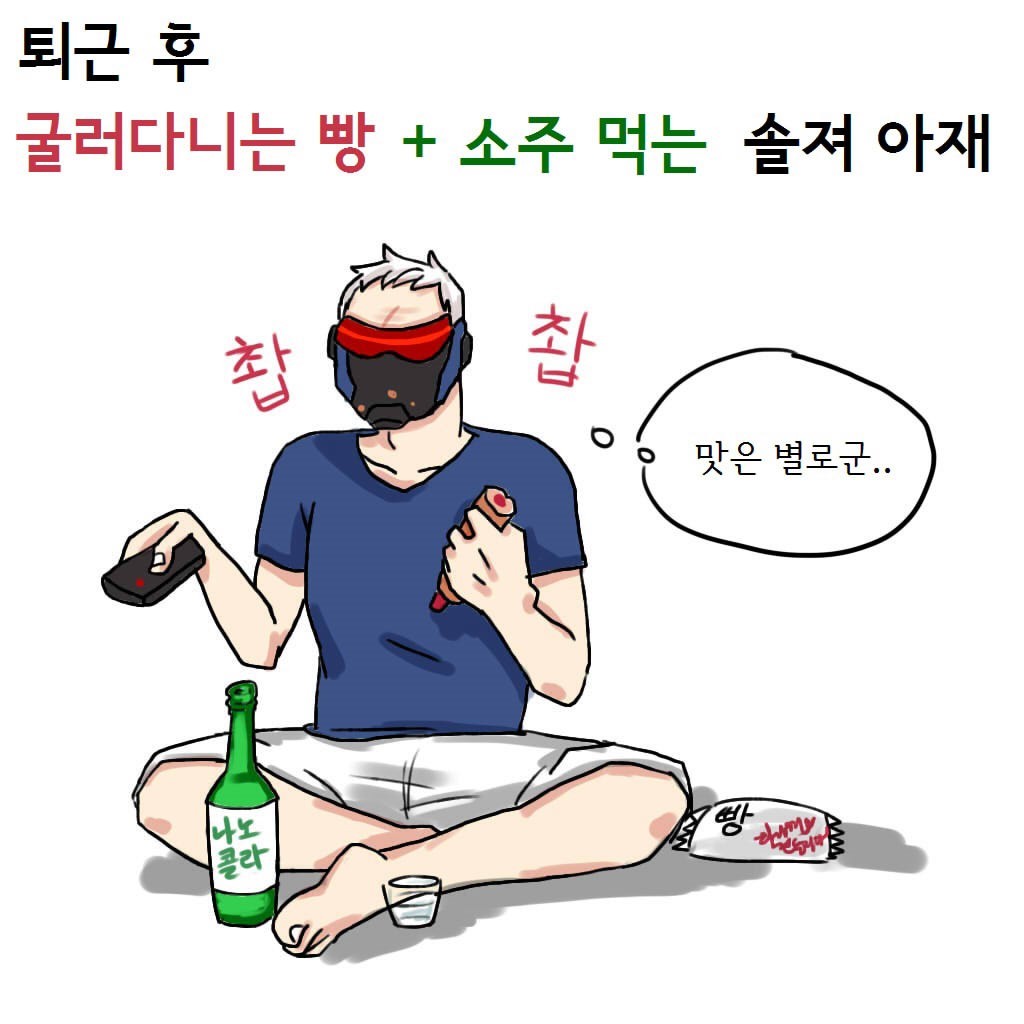 [오버워치] 하나&리퍼&솔져76 같이사는 만화 | 인스티즈