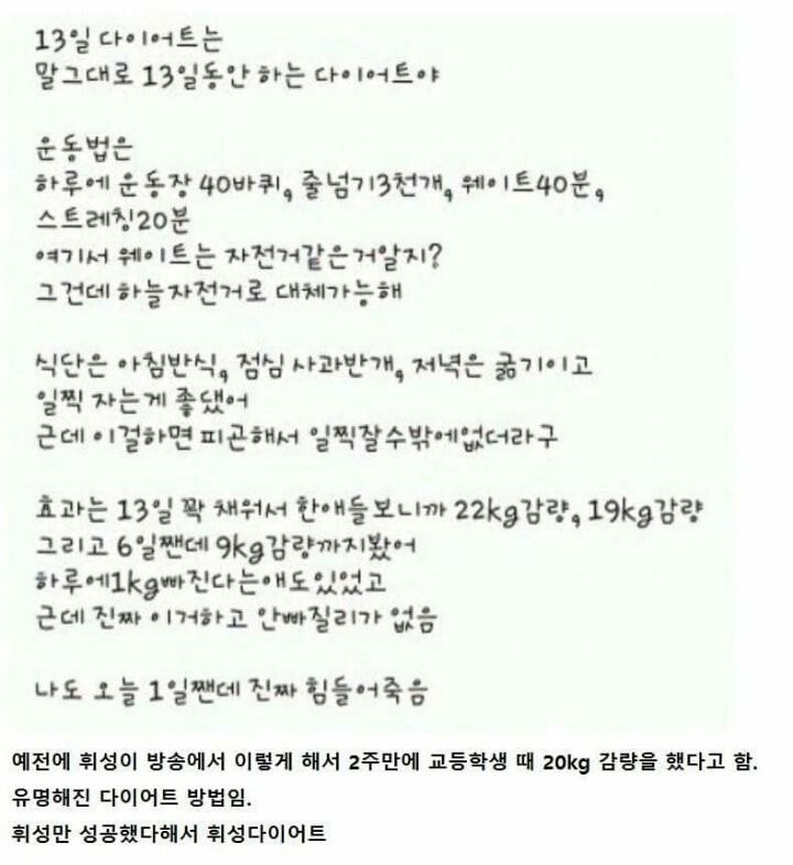 성공한 사람이 단 한명 뿐이라는 다이어트.jpg | 인스티즈