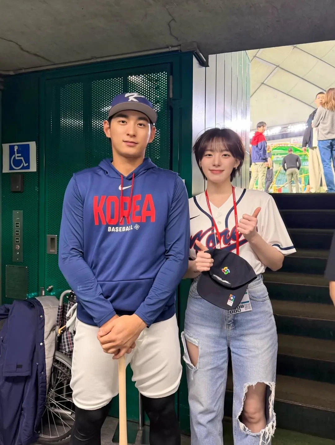 하지원 치어리더 인스타 WBC 도쿄돔 현장 사진 | 인스티즈