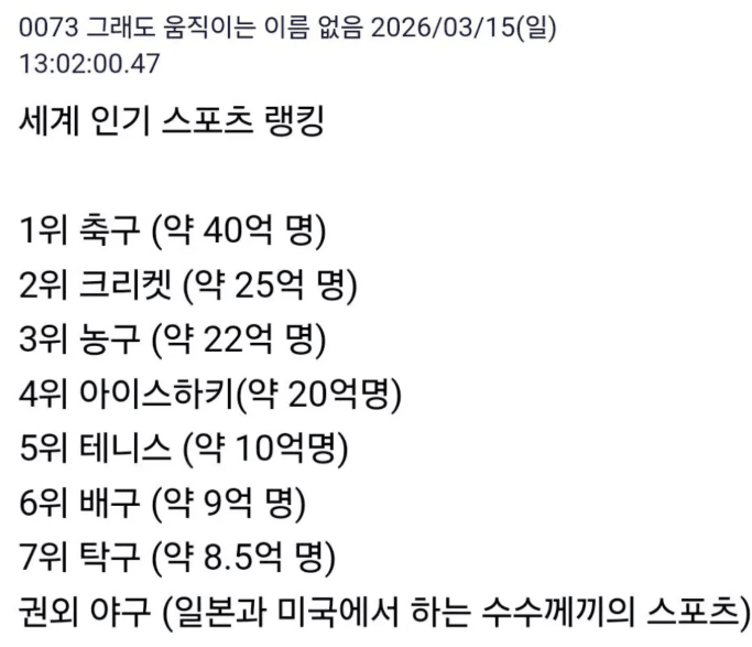 WBC 탈락 일본 5ch 반응 | 인스티즈