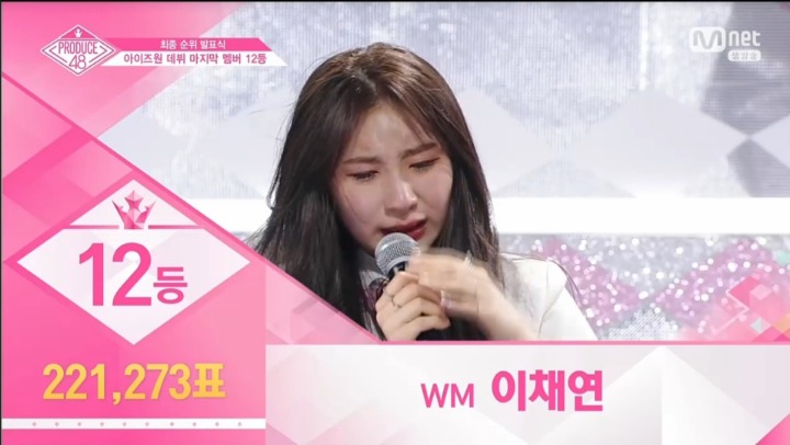 프로듀스48 최종 데뷔멤버 12인.jpg | 인스티즈