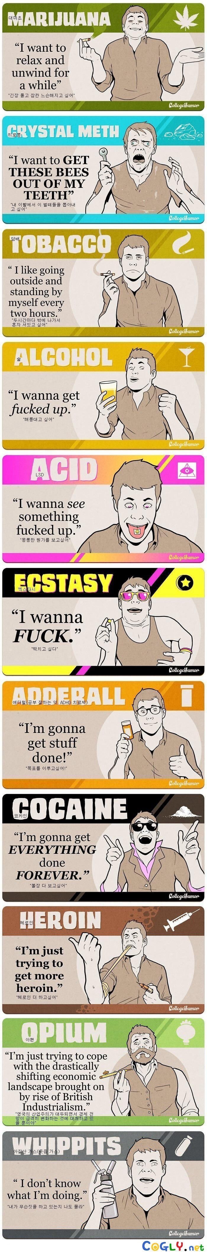 헤어나올 수 없는 그것, 마약에 대한 모든 것을 알아 보자 | 인스티즈