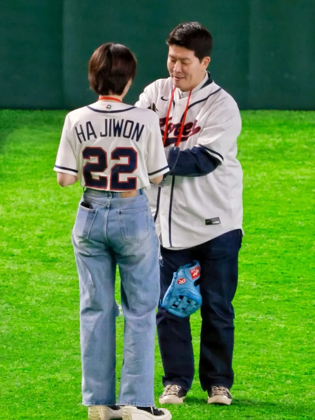 하지원 치어리더 인스타 WBC 도쿄돔 현장 사진 | 인스티즈