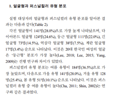 한국에 제일 많은 퍼스널 컬러 | 인스티즈