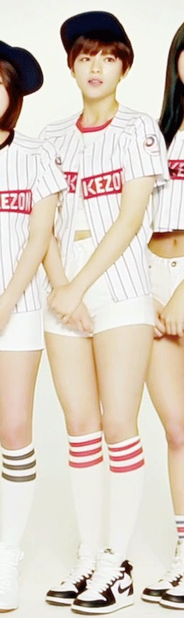 비율이 좋고 다리 라인이 예쁜 트와이스 멤버... 정연 | 인스티즈