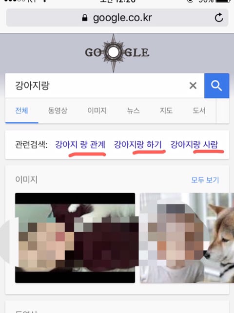 구글에"강아지랑 하기"를 검색하면 (혐오주의) | 인스티즈