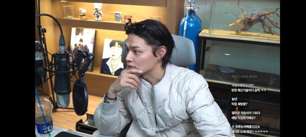 치지직에서 방송킨 모델겸 방송인 정혁 | 인스티즈