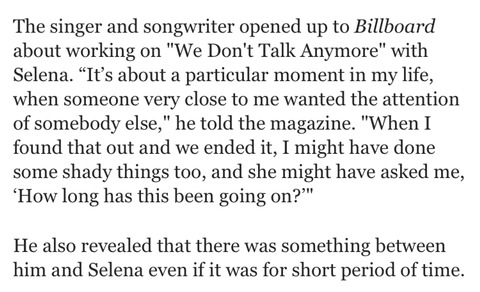 셀레나 고메즈와 찰리 푸스는 사귄걸까 안사귄걸까 | 인스티즈