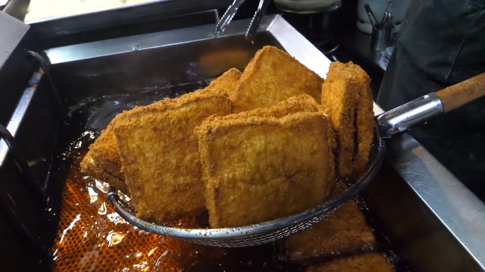 죽도시장 천원 식빵고로케 | 인스티즈