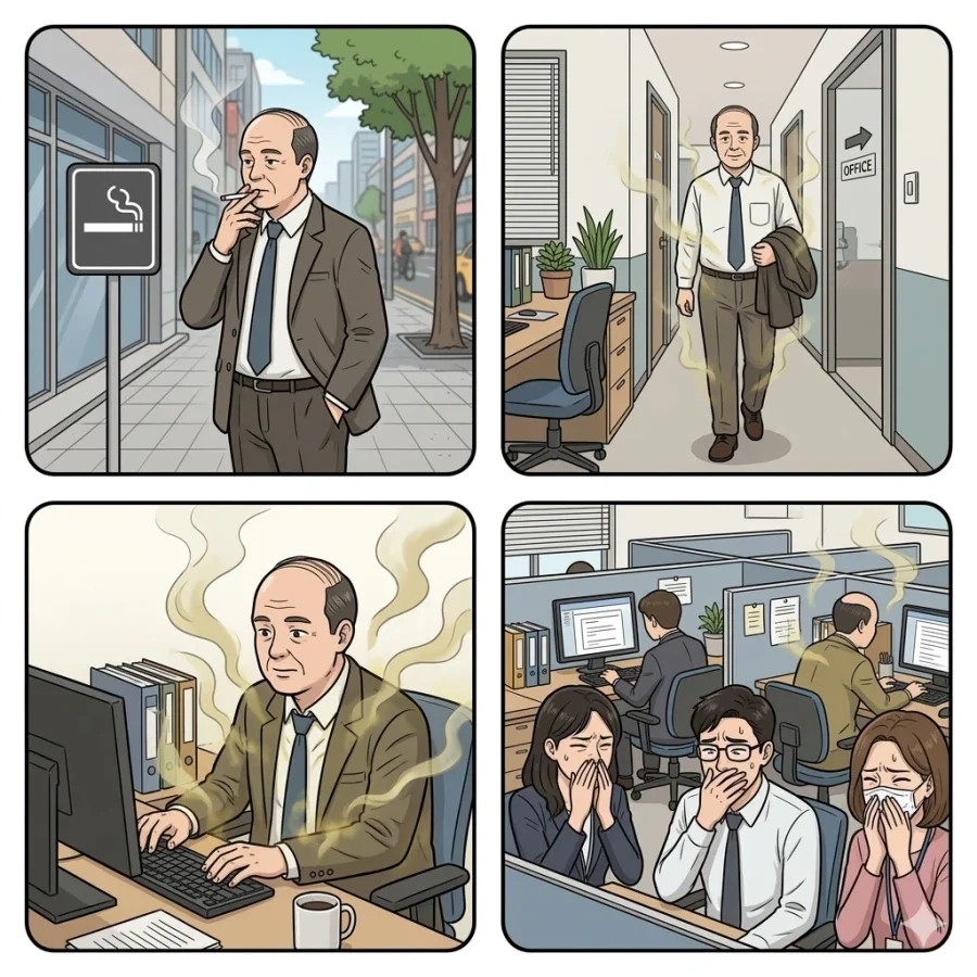 흡연자들만 모르는 냄새 | 인스티즈